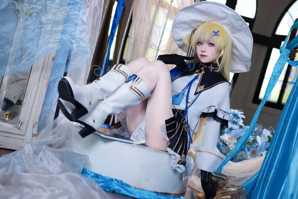    双木扶苏 菲比精美Cosplay写真：奇幻魔法少女二次元礼堂演绎 [33P]第13张图片