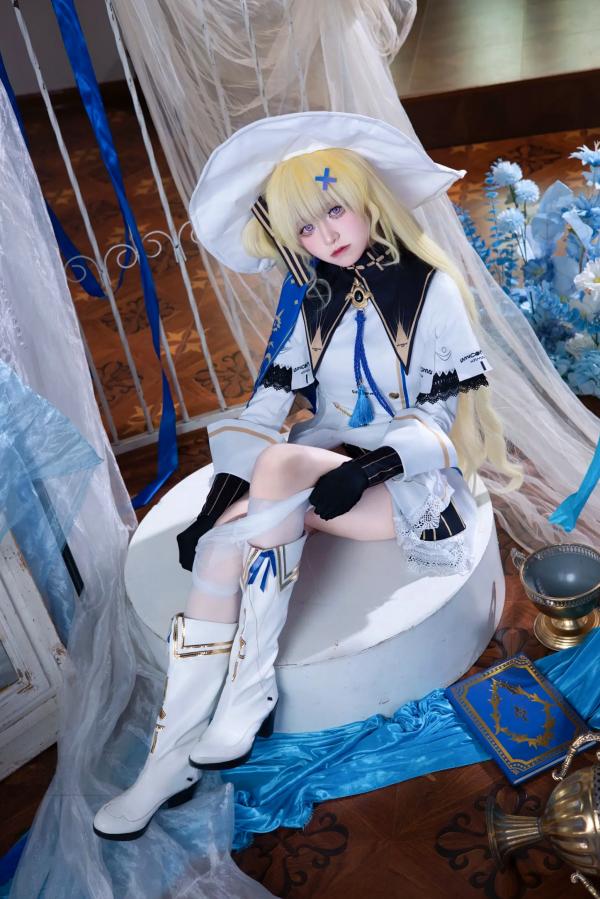    双木扶苏 菲比精美Cosplay写真：奇幻魔法少女二次元礼堂演绎 [33P]第20张图片