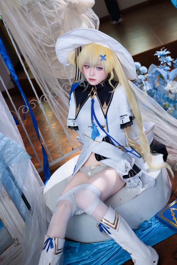    双木扶苏 菲比精美Cosplay写真：奇幻魔法少女二次元礼堂演绎 [33P]第21张图片
