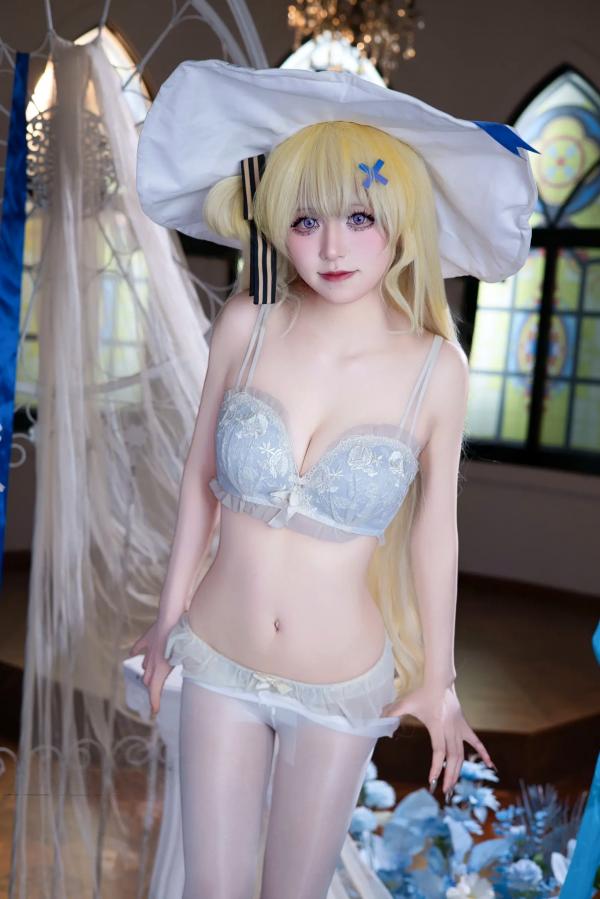    双木扶苏 菲比精美Cosplay写真：奇幻魔法少女二次元礼堂演绎 [33P]第30张图片