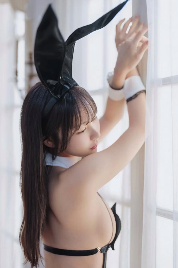    甜美COSERけんけん-KURO Animals黑猫角色扮演，性感黑色内衣私房照，极致诱惑[72P]第4张图片
