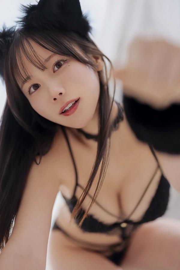    甜美COSERけんけん-KURO Animals黑猫角色扮演，性感黑色内衣私房照，极致诱惑[72P]第37张图片