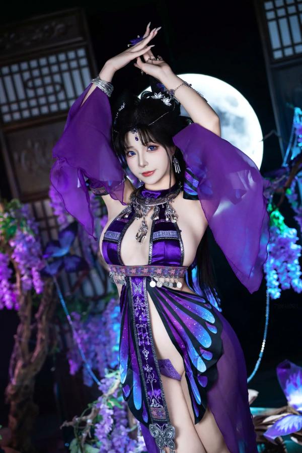    yuuhui玉汇 - 幻蝶 绝美虚幻古风写真 [128P] 性感角色扮演诱惑大尺度套图第2张图片
