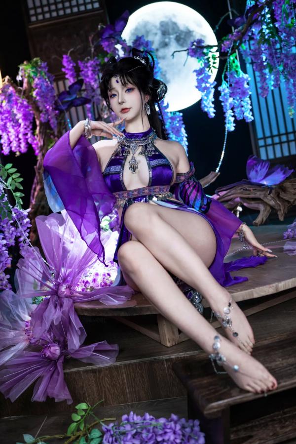   yuuhui玉汇 - 幻蝶 绝美虚幻古风写真 [128P] 性感角色扮演诱惑大尺度套图第7张图片