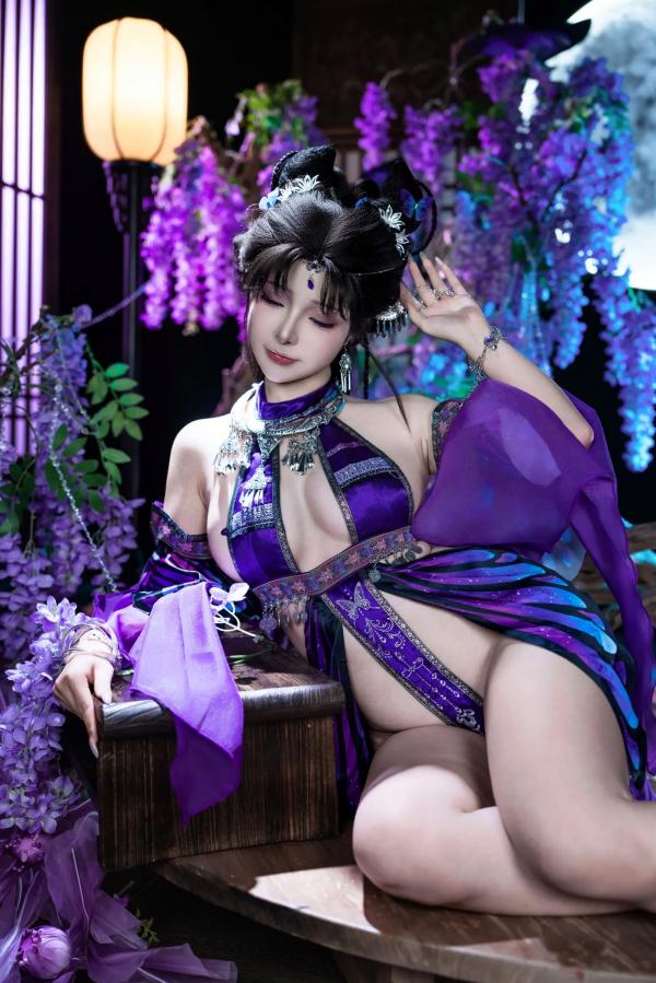    yuuhui玉汇 - 幻蝶 绝美虚幻古风写真 [128P] 性感角色扮演诱惑大尺度套图第12张图片