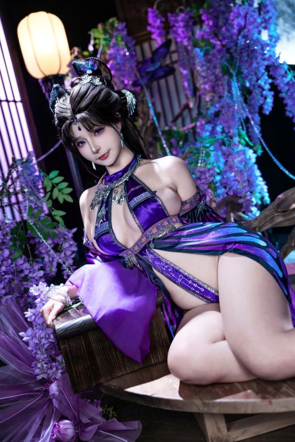    yuuhui玉汇 - 幻蝶 绝美虚幻古风写真 [128P] 性感角色扮演诱惑大尺度套图第15张图片