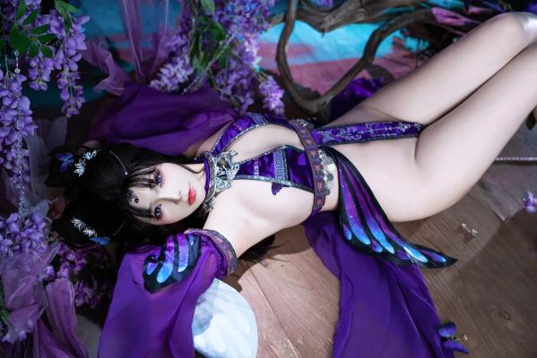    yuuhui玉汇 - 幻蝶 绝美虚幻古风写真 [128P] 性感角色扮演诱惑大尺度套图第18张图片