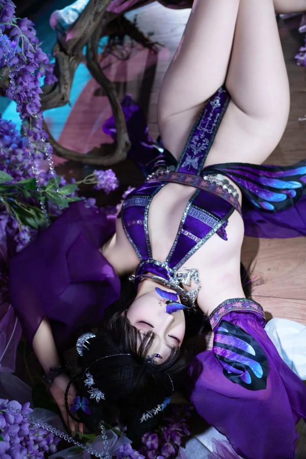    yuuhui玉汇 - 幻蝶 绝美虚幻古风写真 [128P] 性感角色扮演诱惑大尺度套图第21张图片