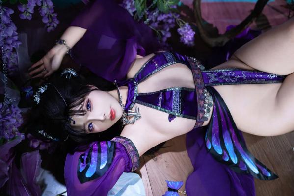    yuuhui玉汇 - 幻蝶 绝美虚幻古风写真 [128P] 性感角色扮演诱惑大尺度套图第23张图片
