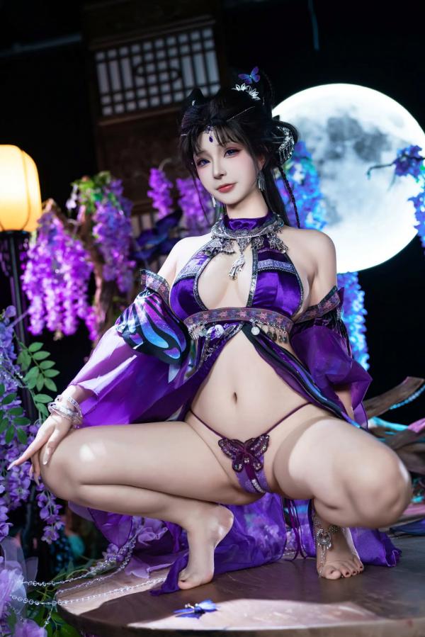    yuuhui玉汇 - 幻蝶 绝美虚幻古风写真 [128P] 性感角色扮演诱惑大尺度套图第29张图片