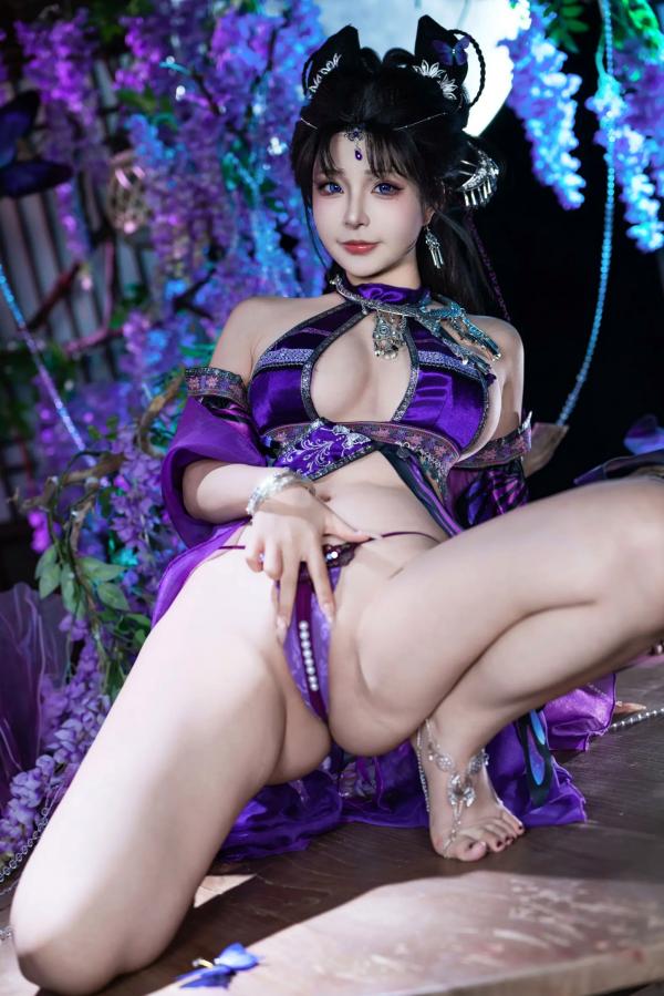    yuuhui玉汇 - 幻蝶 绝美虚幻古风写真 [128P] 性感角色扮演诱惑大尺度套图第31张图片