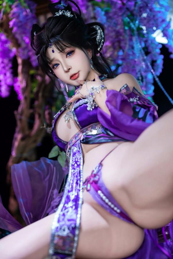    yuuhui玉汇 - 幻蝶 绝美虚幻古风写真 [128P] 性感角色扮演诱惑大尺度套图第34张图片