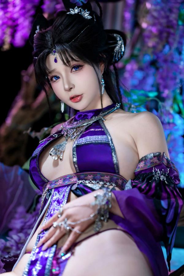    yuuhui玉汇 - 幻蝶 绝美虚幻古风写真 [128P] 性感角色扮演诱惑大尺度套图第35张图片