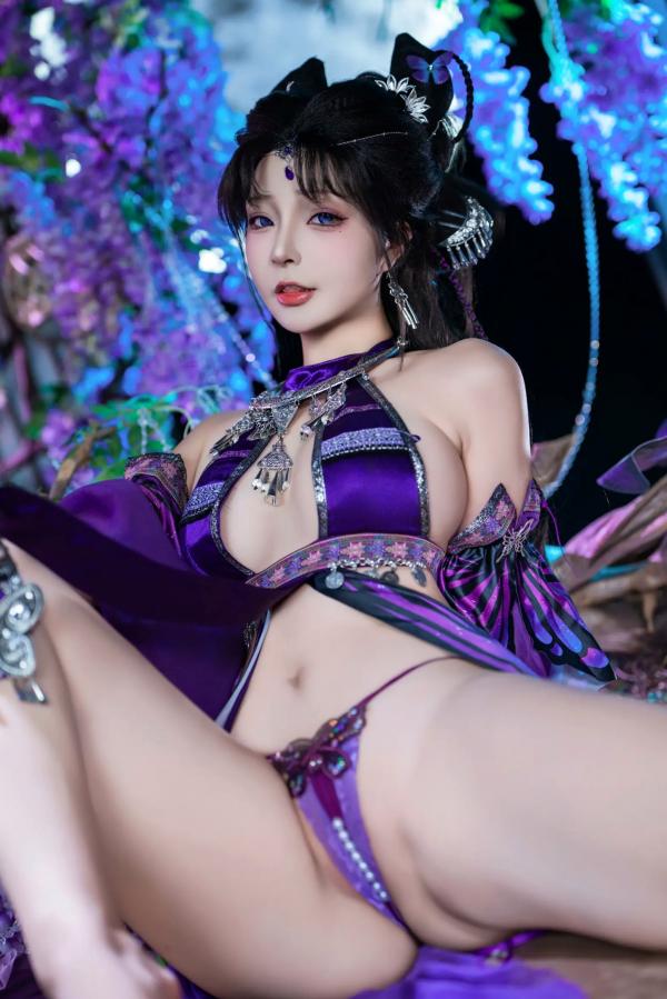    yuuhui玉汇 - 幻蝶 绝美虚幻古风写真 [128P] 性感角色扮演诱惑大尺度套图第38张图片