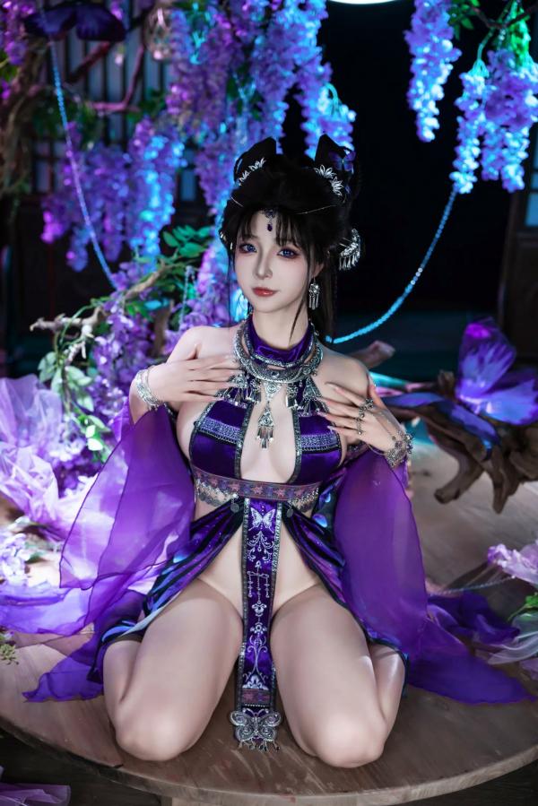   yuuhui玉汇 - 幻蝶 绝美虚幻古风写真 [128P] 性感角色扮演诱惑大尺度套图第41张图片