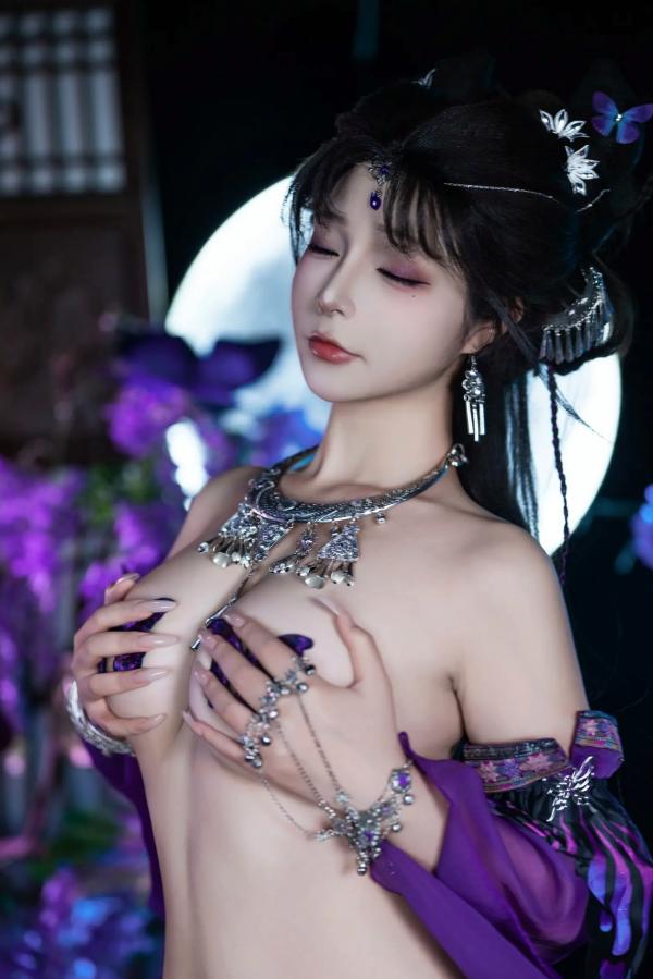    yuuhui玉汇 - 幻蝶 绝美虚幻古风写真 [128P] 性感角色扮演诱惑大尺度套图第72张图片