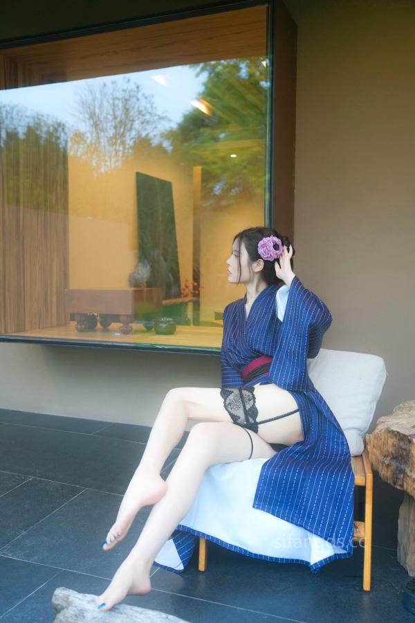   秀人网晚苏susu精选私房写真，日系和服诱惑大尺度无圣光呈现，优雅妩媚尽显曼妙身姿第23张图片