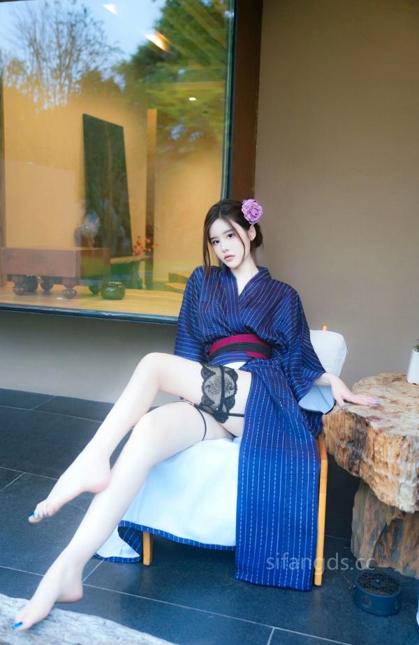    秀人网晚苏susu精选私房写真，日系和服诱惑大尺度无圣光呈现，优雅妩媚尽显曼妙身姿第79张图片