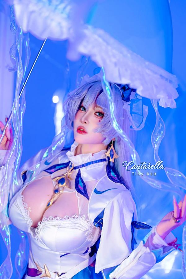    Tiny Asa - Cantarella [81P] 完美COS大尺度私房写真, 极致诱惑角色扮演, 冷艳蓝调梦幻视觉, 傲人身材全展示第4张图片