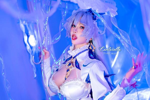    Tiny Asa - Cantarella [81P] 完美COS大尺度私房写真, 极致诱惑角色扮演, 冷艳蓝调梦幻视觉, 傲人身材全展示第5张图片