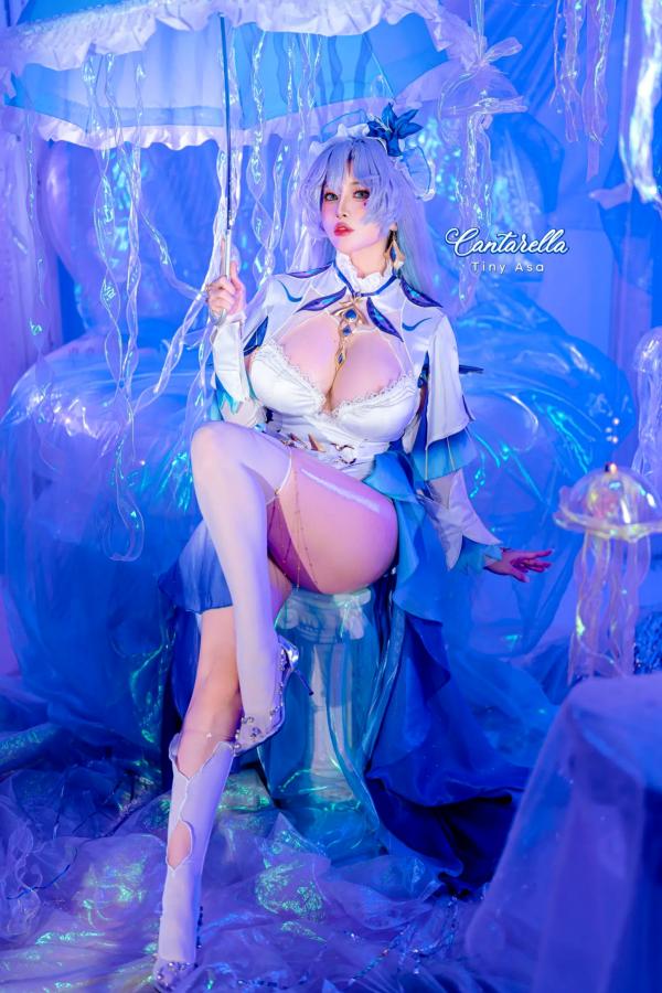    Tiny Asa - Cantarella [81P] 完美COS大尺度私房写真, 极致诱惑角色扮演, 冷艳蓝调梦幻视觉, 傲人身材全展示第11张图片