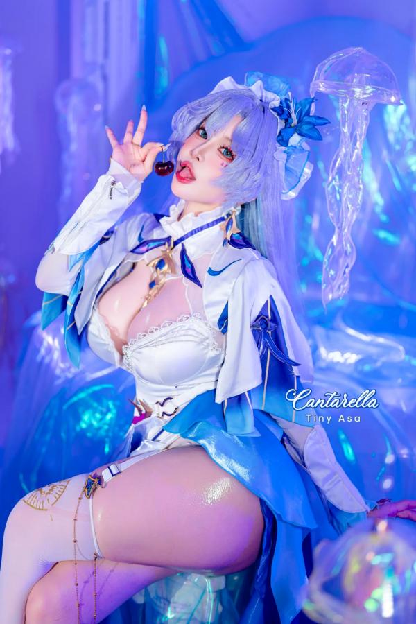    Tiny Asa - Cantarella [81P] 完美COS大尺度私房写真, 极致诱惑角色扮演, 冷艳蓝调梦幻视觉, 傲人身材全展示第15张图片