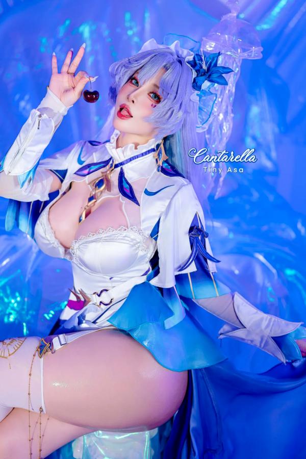    Tiny Asa - Cantarella [81P] 完美COS大尺度私房写真, 极致诱惑角色扮演, 冷艳蓝调梦幻视觉, 傲人身材全展示第16张图片