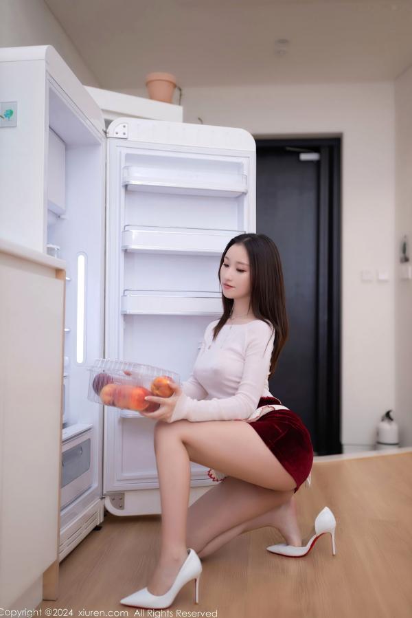    秀人网9255期：杏子Yada经典黑色蕾丝内衣私房写真，极致诱惑展现曼妙曲线与绝佳身材第17张图片