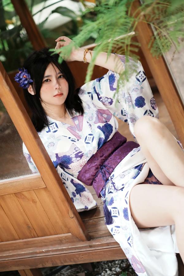   眼酱大魔王 热风系列：日系和服诱惑，户外美拍与精选私房写真 [109P]第68张图片