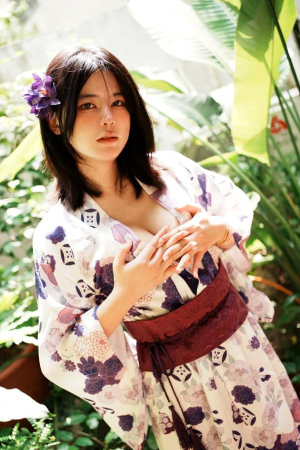    眼酱大魔王 热风系列：日系和服诱惑，户外美拍与精选私房写真 [109P]第82张图片