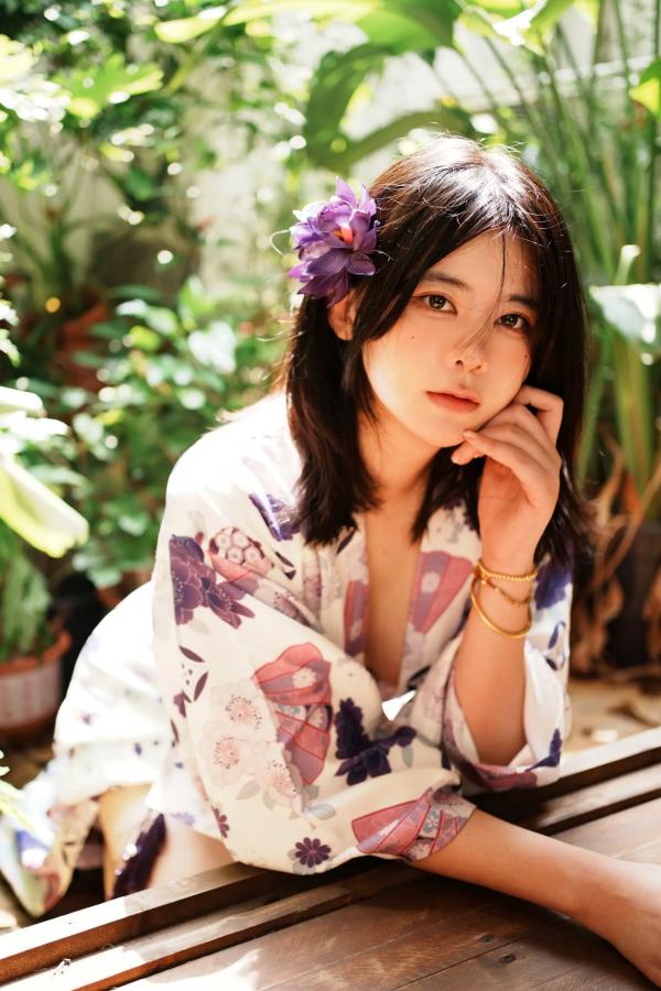    眼酱大魔王 热风系列：日系和服诱惑，户外美拍与精选私房写真 [109P]第84张图片