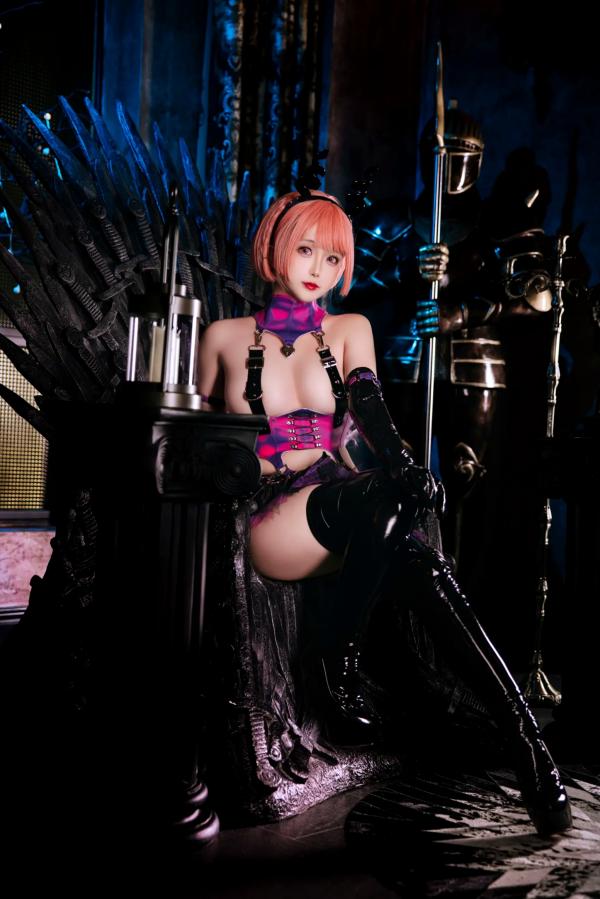    日奈娇 - 新魅魔 cosplay 私房照，极致性感角色扮演，暗黑诱惑大尺度视觉盛宴 [53P]第1张图片