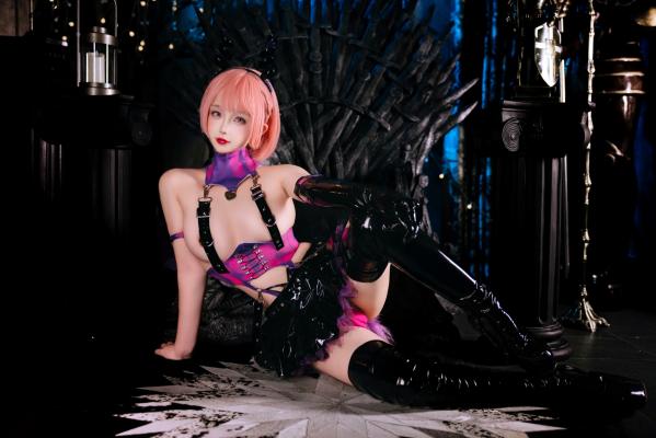    日奈娇 - 新魅魔 cosplay 私房照，极致性感角色扮演，暗黑诱惑大尺度视觉盛宴 [53P]第7张图片