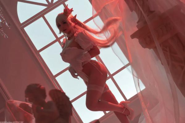    皮皮奶 - 幽灵姬二次元Cosplay角色扮演，白丝诱惑极品女神写真 [48P]第31张图片