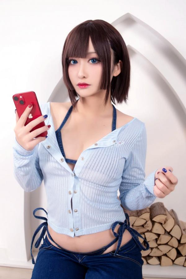    洛璃LoLiSAMA - 吉他妹妹2.0 户外私房半褪牛仔裤性感身材曲线美臀诱惑大尺度写真 [97P]第34张图片