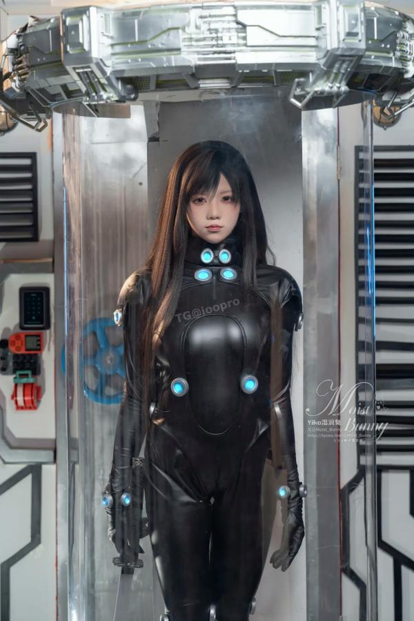    咬一口兔娘 2025.11 杀戮都市下平玲花 Cosplay 漆皮紧身衣性感角色扮演写真第3张图片
