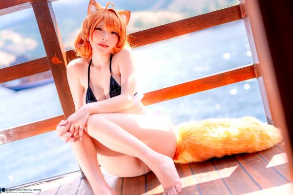    Fantasy-Factory-小丁Ding-橙Yuzumi 狐狸Cosplay 极品诱惑 大尺度迷人私房第16张图片