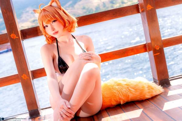    Fantasy-Factory-小丁Ding-橙Yuzumi 狐狸Cosplay 极品诱惑 大尺度迷人私房第20张图片