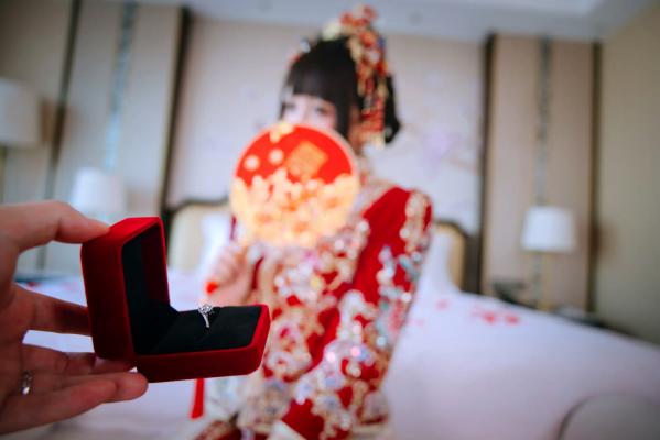    日奈娇 - 洞房花烛，唯美古风角色扮演私房摄影，绝美红装内衣诱惑，极品性感视觉盛宴 [180P]第14张图片