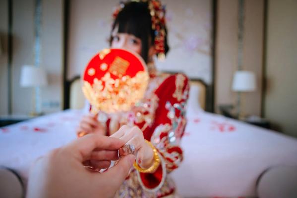    日奈娇 - 洞房花烛，唯美古风角色扮演私房摄影，绝美红装内衣诱惑，极品性感视觉盛宴 [180P]第15张图片