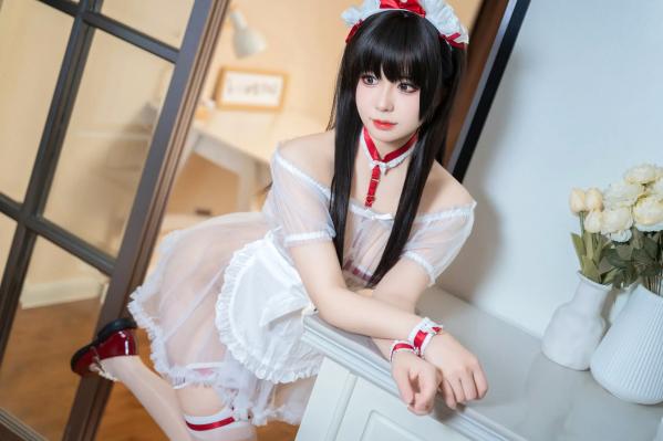    虎森森 熊熊女仆角色扮演 - 极致诱惑私房美学，童颜美少女性感演绎纯欲写真大尺度第2张图片