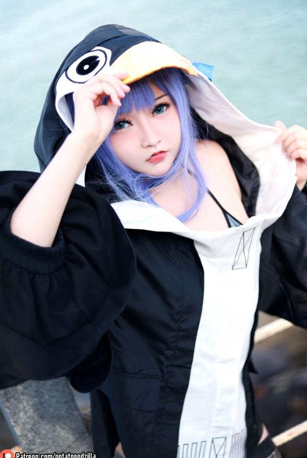   Potato-Godzilla-泳装-Meltryllis-二次元美少女角色扮演-泳池唯美私房写真第4张图片