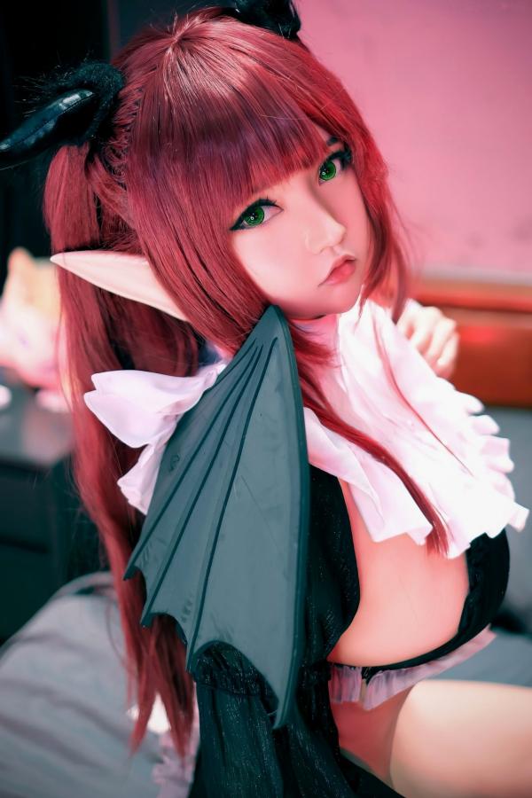    Potato-Godzilla-Rizu-kyun 魅魔COS制服诱惑，极致性感角色扮演与私房写真视觉盛宴第12张图片