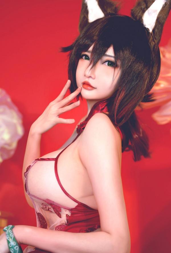    Potato-Godzilla-No.149-Tingyun-Cheongsam 婷云Cosplay诱惑红旗袍大尺度写真第8张图片