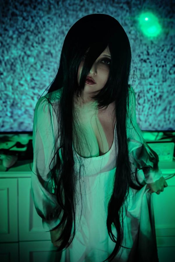    Potato-Godzilla《午夜凶铃》贞子Cosplay角色扮演，冷艳性感私房视觉大片第1张图片