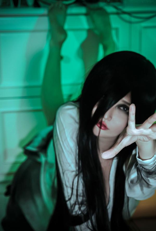    Potato-Godzilla《午夜凶铃》贞子Cosplay角色扮演，冷艳性感私房视觉大片第3张图片