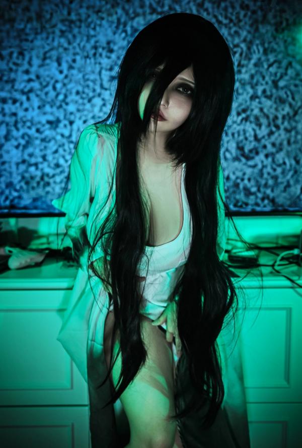    Potato-Godzilla《午夜凶铃》贞子Cosplay角色扮演，冷艳性感私房视觉大片第8张图片