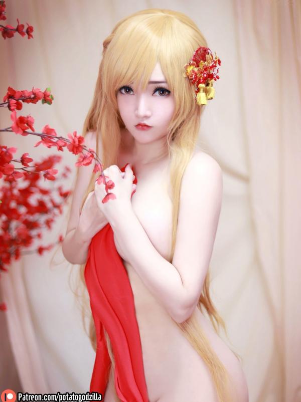    Potato-Godzilla-Asuna-Yuuki-旗袍第43张图片