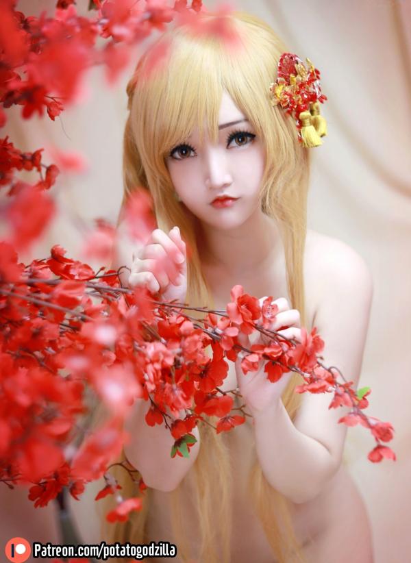    Potato-Godzilla-Asuna-Yuuki-旗袍第49张图片