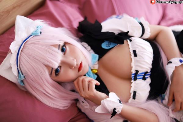    Potato-Godzilla-Vanilla：香草猫娘女仆Cosplay，二次元动漫角色，甜美性感诱惑写真第10张图片